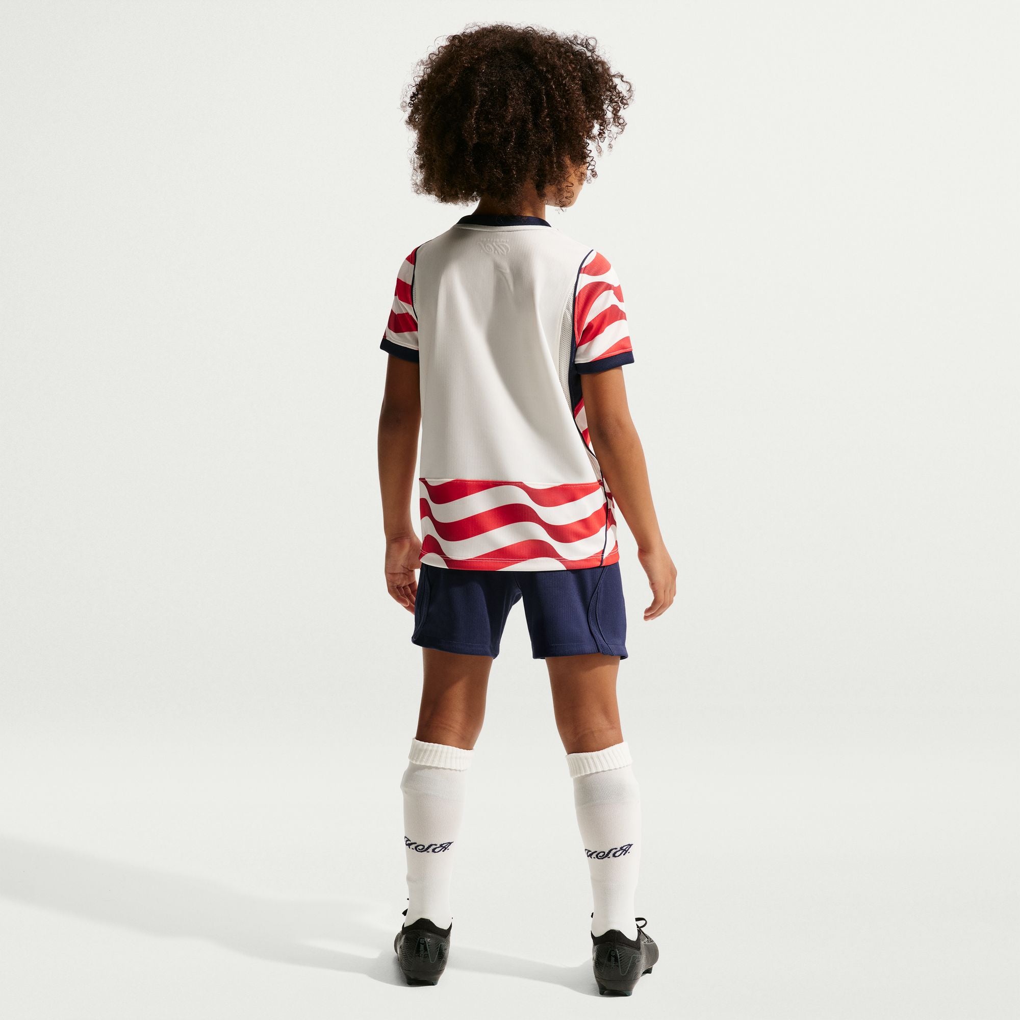 Nike USA 2026 Stadium Home Little Kids' Nike Soccer Replica 3-Piece Kit