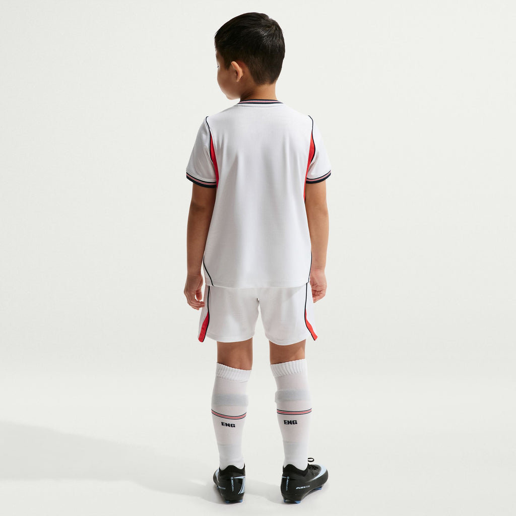 Nike England 2026 Stadium Home Little Kids' Nike Soccer Replica 3-Piece Kit - IB4553-100-NIKE by Nike | Available at Niky's Sports