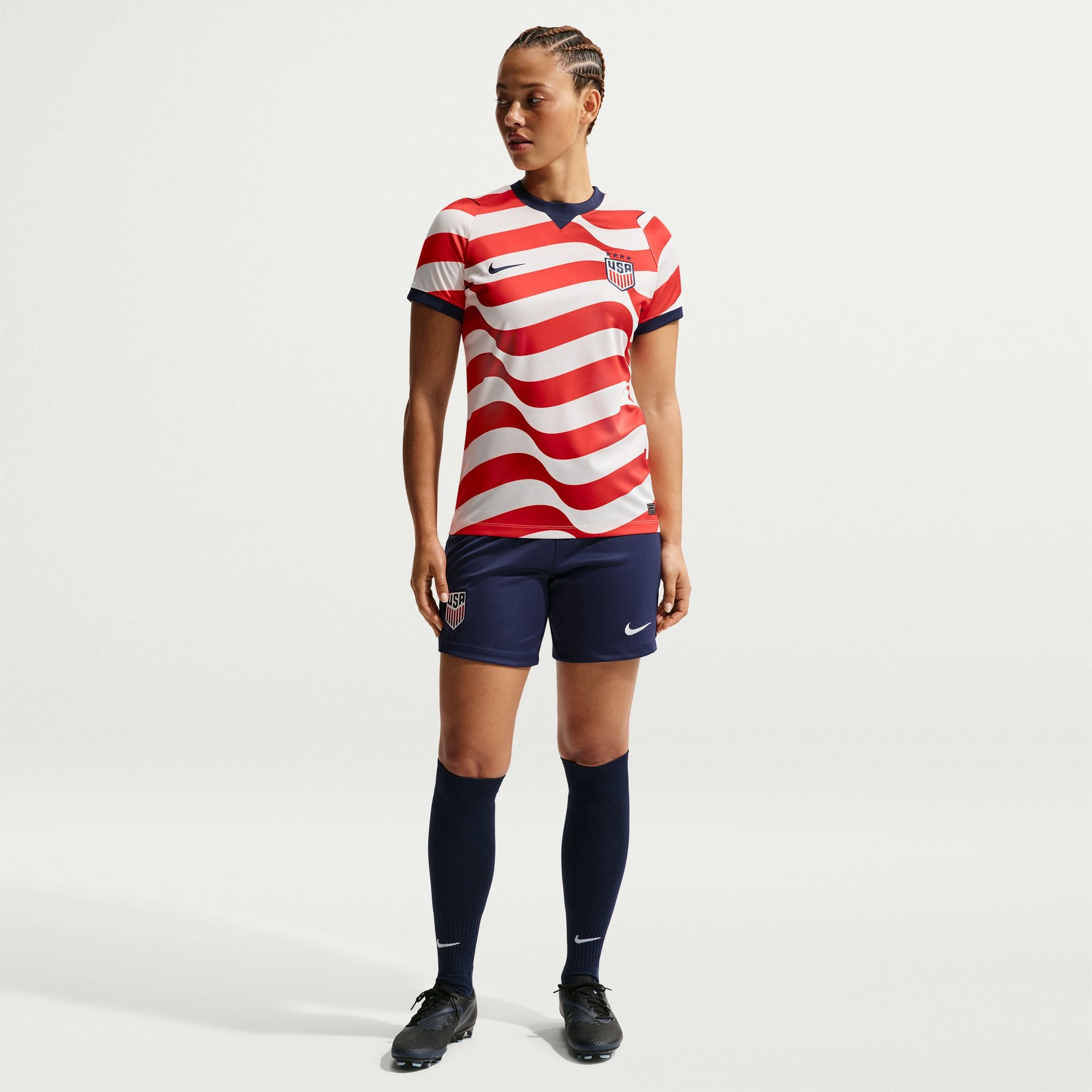 Nike USA 2026 Stadium Home Women's Nike Dri-FIT Soccer Replica Jersey - IB4569-134-NIKE by Nike | Available at Niky's Sports