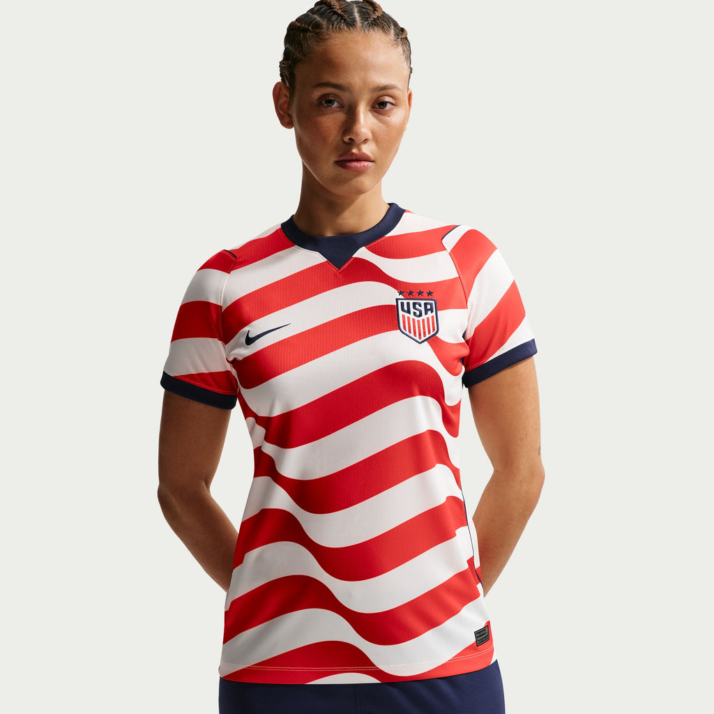 Nike USA 2026 Stadium Home Women's Nike Dri-FIT Soccer Replica Jersey - IB4569-134-NIKE by Nike | Available at Niky's Sports
