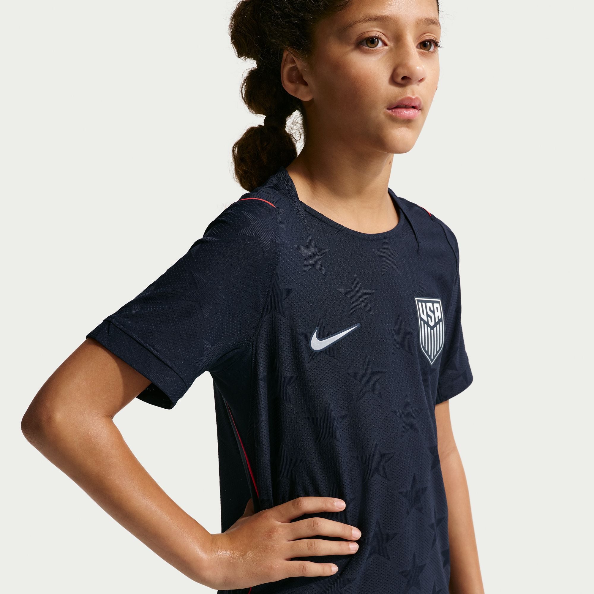 Nike USA 2026/27 Match Away Big Kids' Nike Aero-FIT Soccer Authentic Jersey - IB5078-475-NIKE by Nike | Available at Niky's Sports