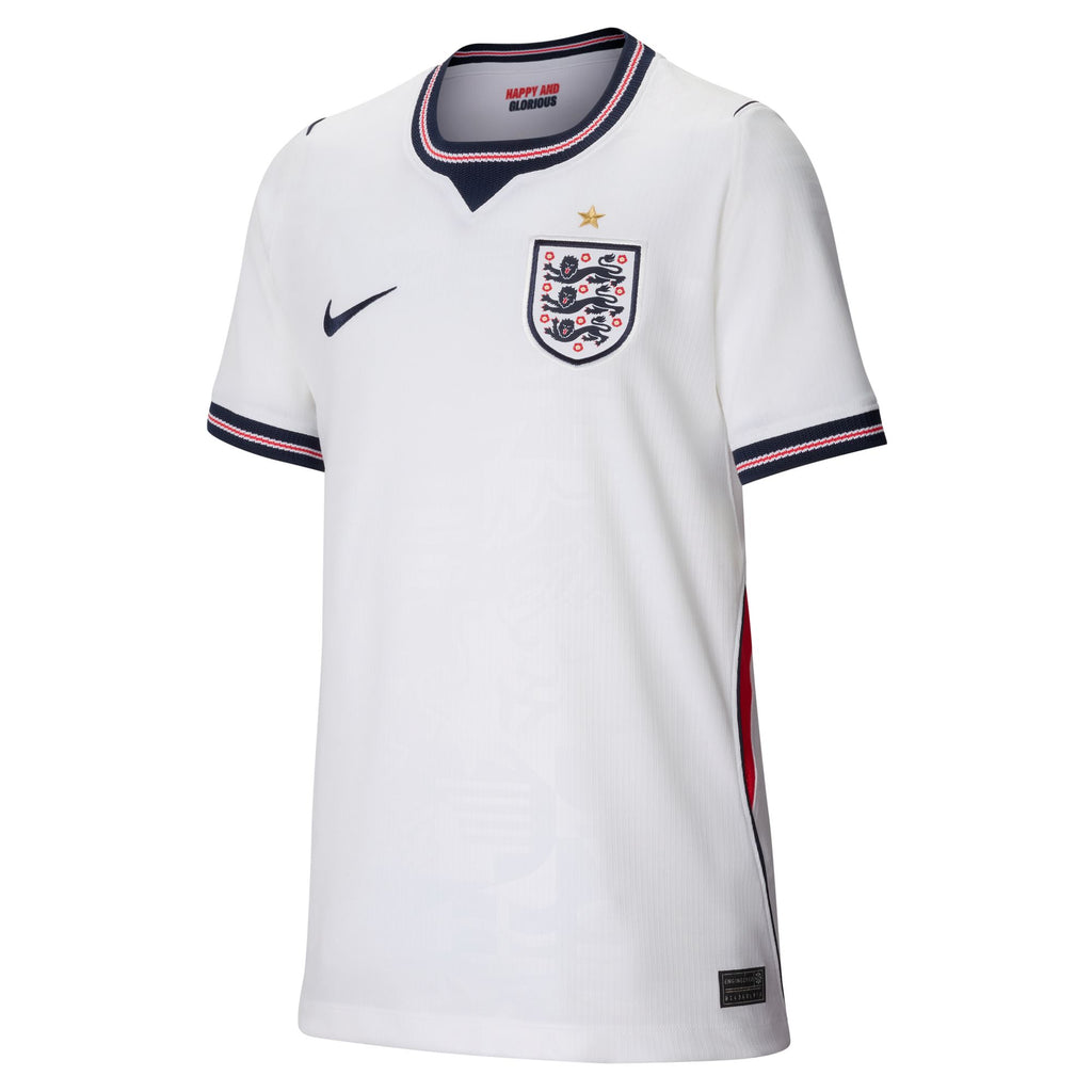 Nike England 2026 Stadium Home Big Kids' Nike Dri-FIT Soccer Replica Jersey - IB5111-100-NIKE by Nike | Available at Niky's Sports