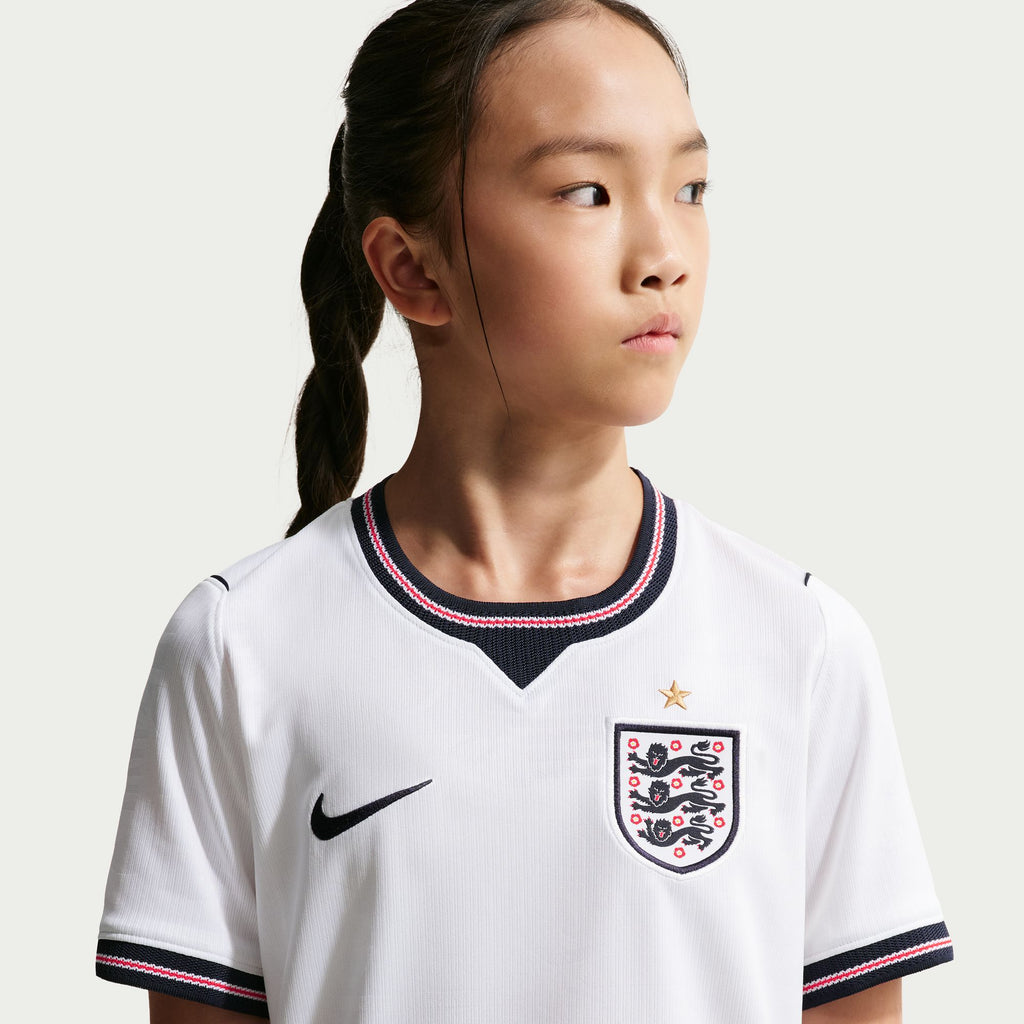 Nike England 2026 Stadium Home Big Kids' Nike Dri-FIT Soccer Replica Jersey - IB5111-100-NIKE by Nike | Available at Niky's Sports