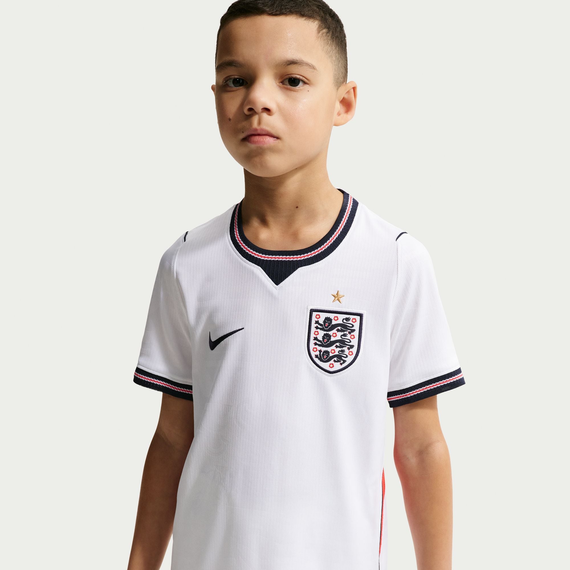 Nike England 2026 Stadium Home Big Kids' Nike Dri-FIT Soccer Replica Jersey - IB5111-100-NIKE by Nike | Available at Niky's Sports