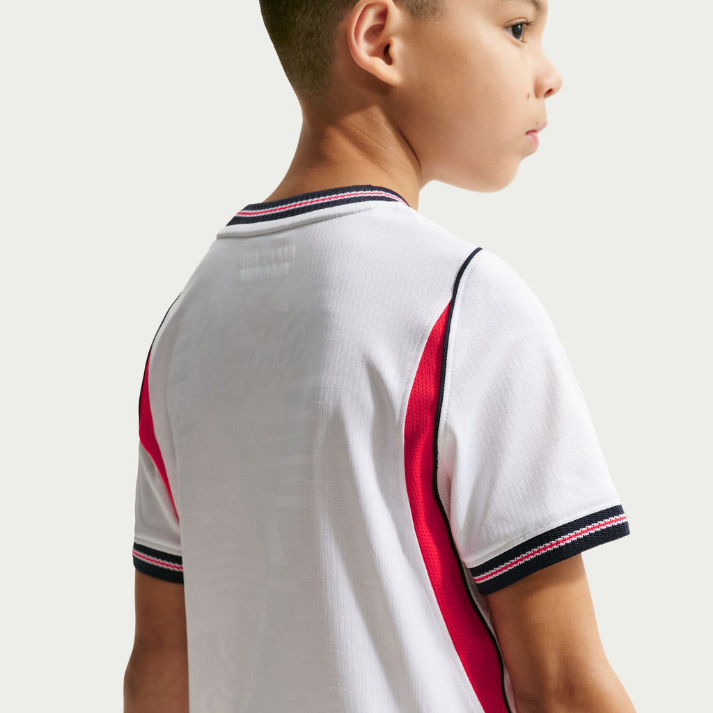 Nike England 2026 Stadium Home Big Kids' Nike Dri-FIT Soccer Replica Jersey - IB5111-100-NIKE by Nike | Available at Niky's Sports