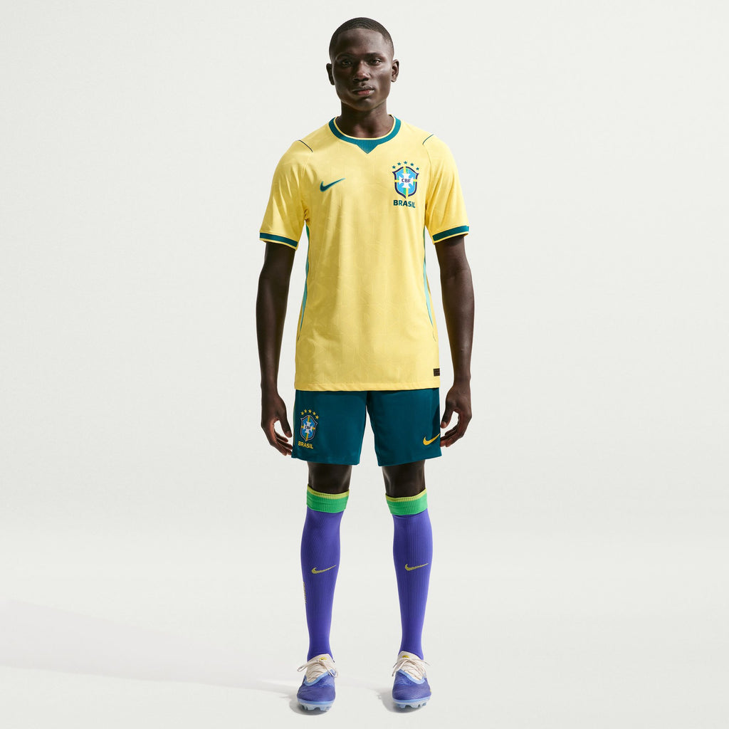 Nike Brazil 2026 Match Home Men's Aero-FIT Soccer Authentic Jersey - IB5143-724-NIKE by Nike | Available at Niky's Sports