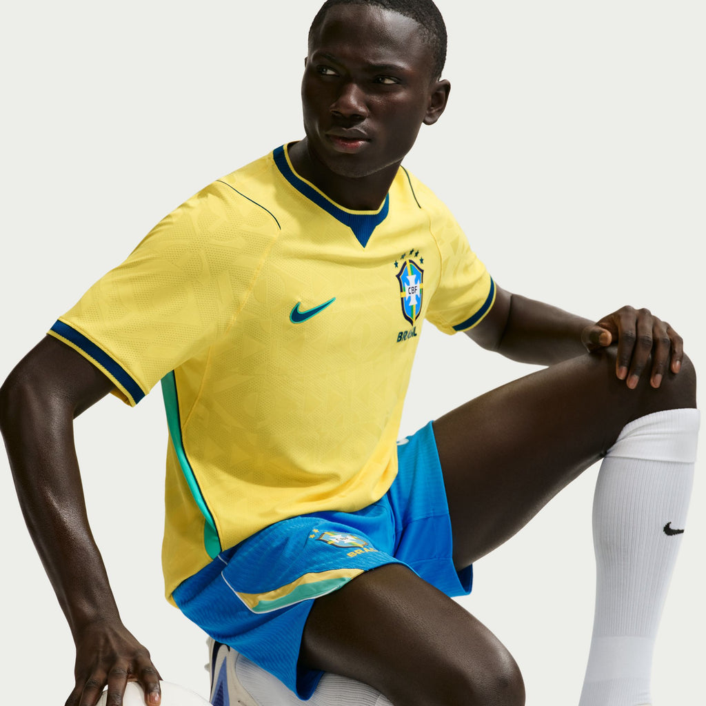 Nike Brazil 2026 Match Home Men's Aero-FIT Soccer Authentic Jersey - IB5143-724-NIKE by Nike | Available at Niky's Sports