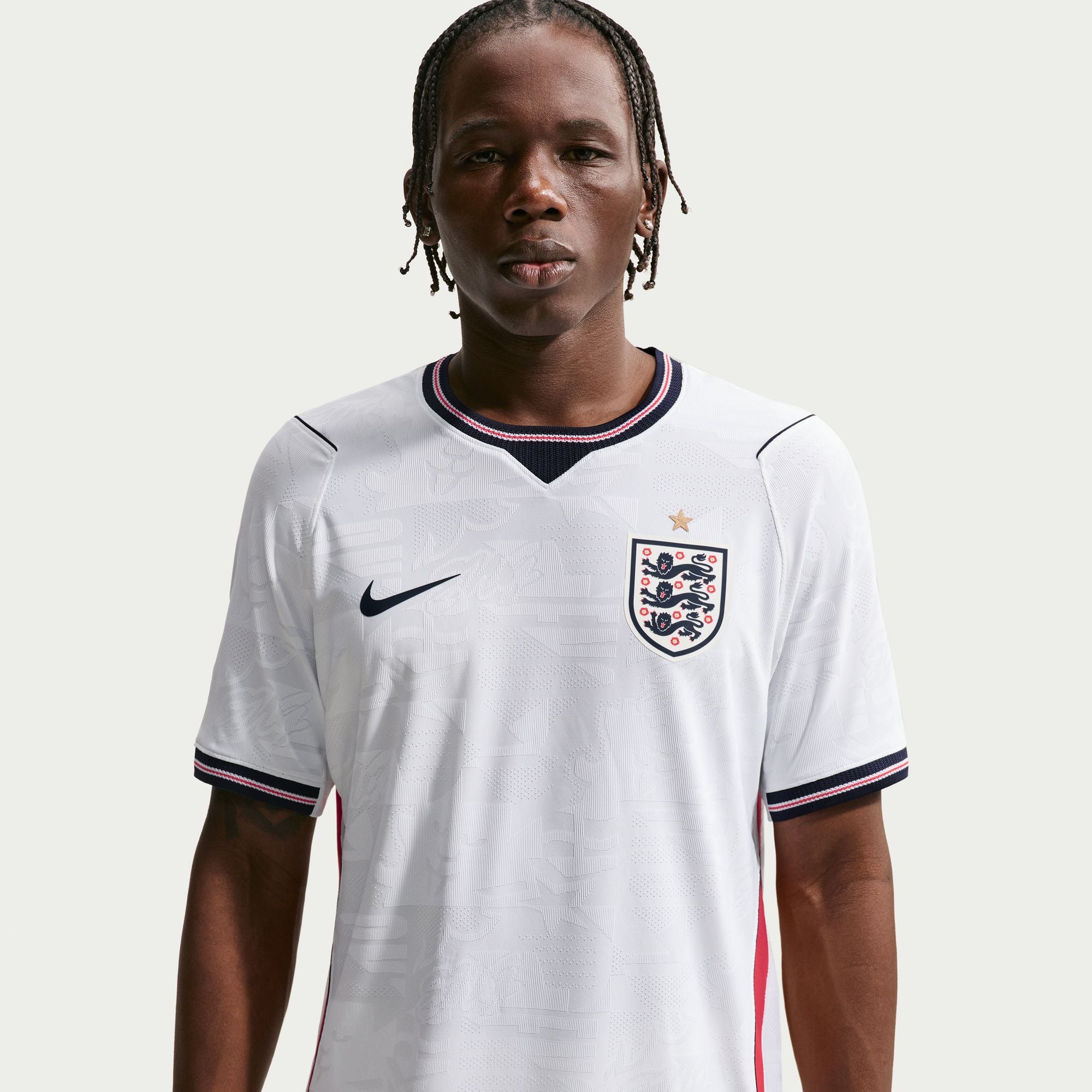 Nike England 2026 Match Home Men's Nike Aero-FIT Soccer Authentic Jersey - IB5153-100-NIKE by Nike | Available at Niky's Sports
