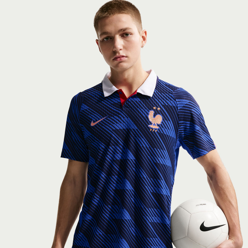 Nike France 2026/27 Match Home Men's Nike Aero-FIT Soccer Authentic Jersey - IB5158-480-NIKE by Nike | Available at Niky's Sports