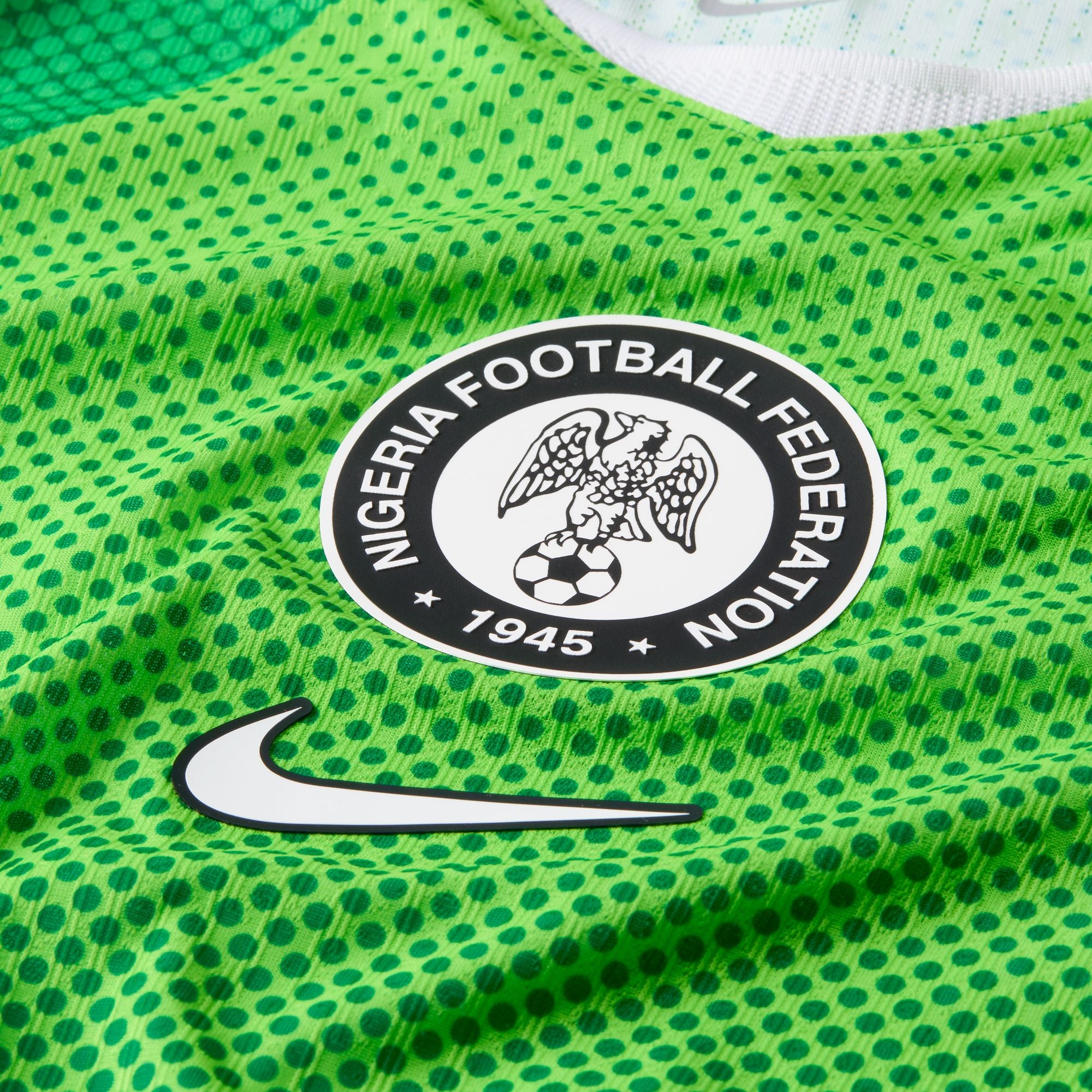 Nike Nigeria 2026/27 Match Home Men's Nike Aero-FIT Soccer Authentic Jersey - IB5164-302-NIKE by Nike | Available at Niky's Sports