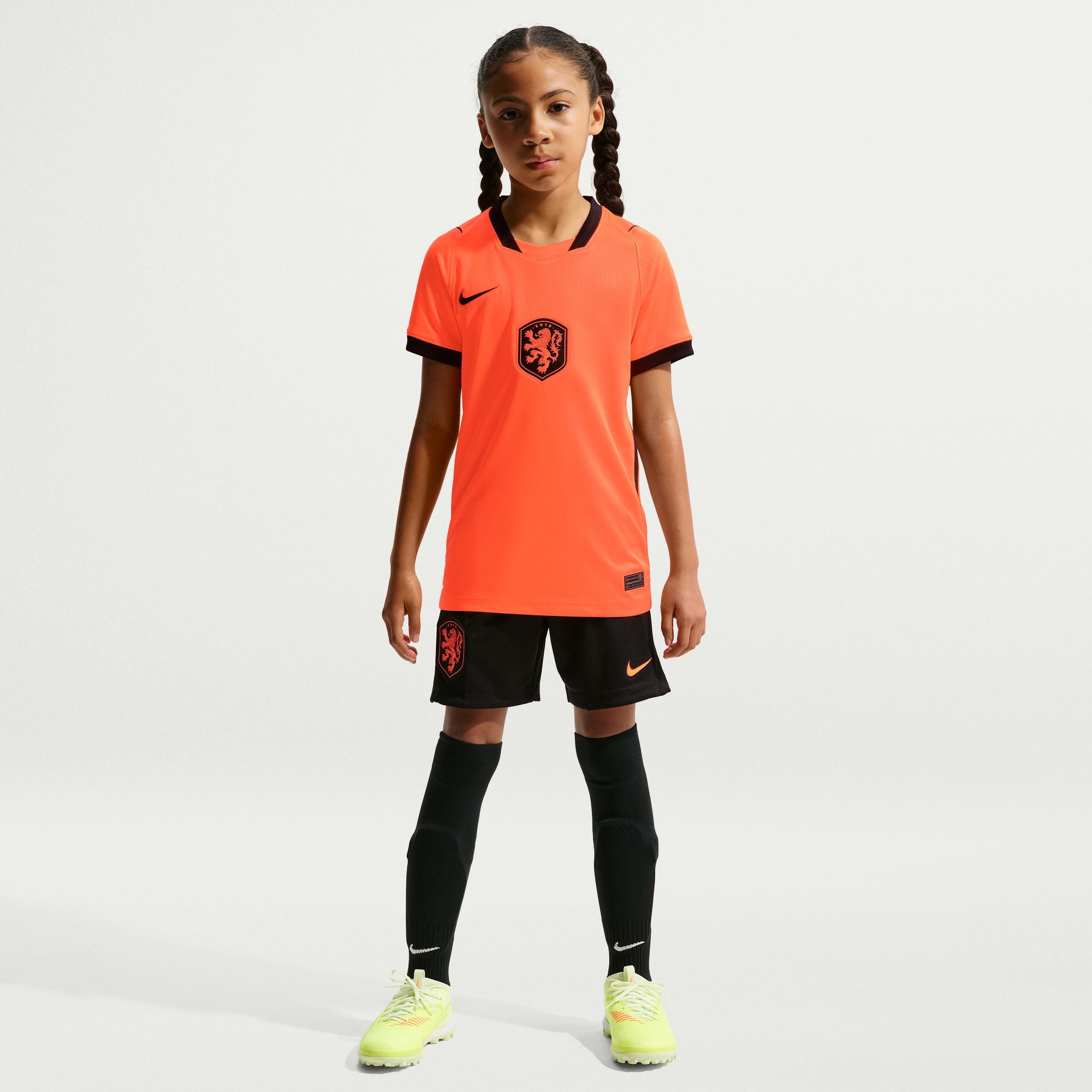 Nike Netherlands 2026 Stadium Home Big Kids' Nike Dri-FIT Soccer Replica Jersey - IB5165-809-NIKE by Nike | Available at Niky's Sports