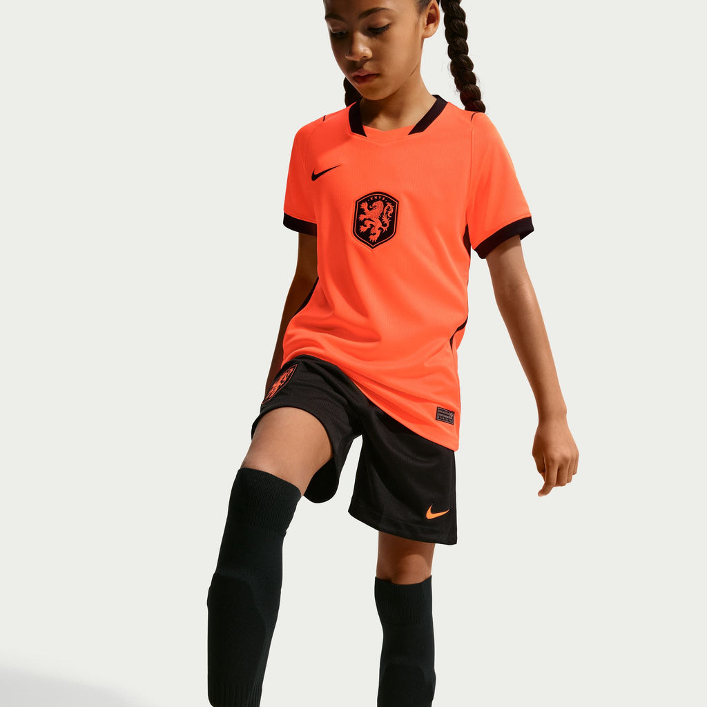 Nike Netherlands 2026 Stadium Home Big Kids' Nike Dri-FIT Soccer Replica Jersey - IB5165-809-NIKE by Nike | Available at Niky's Sports