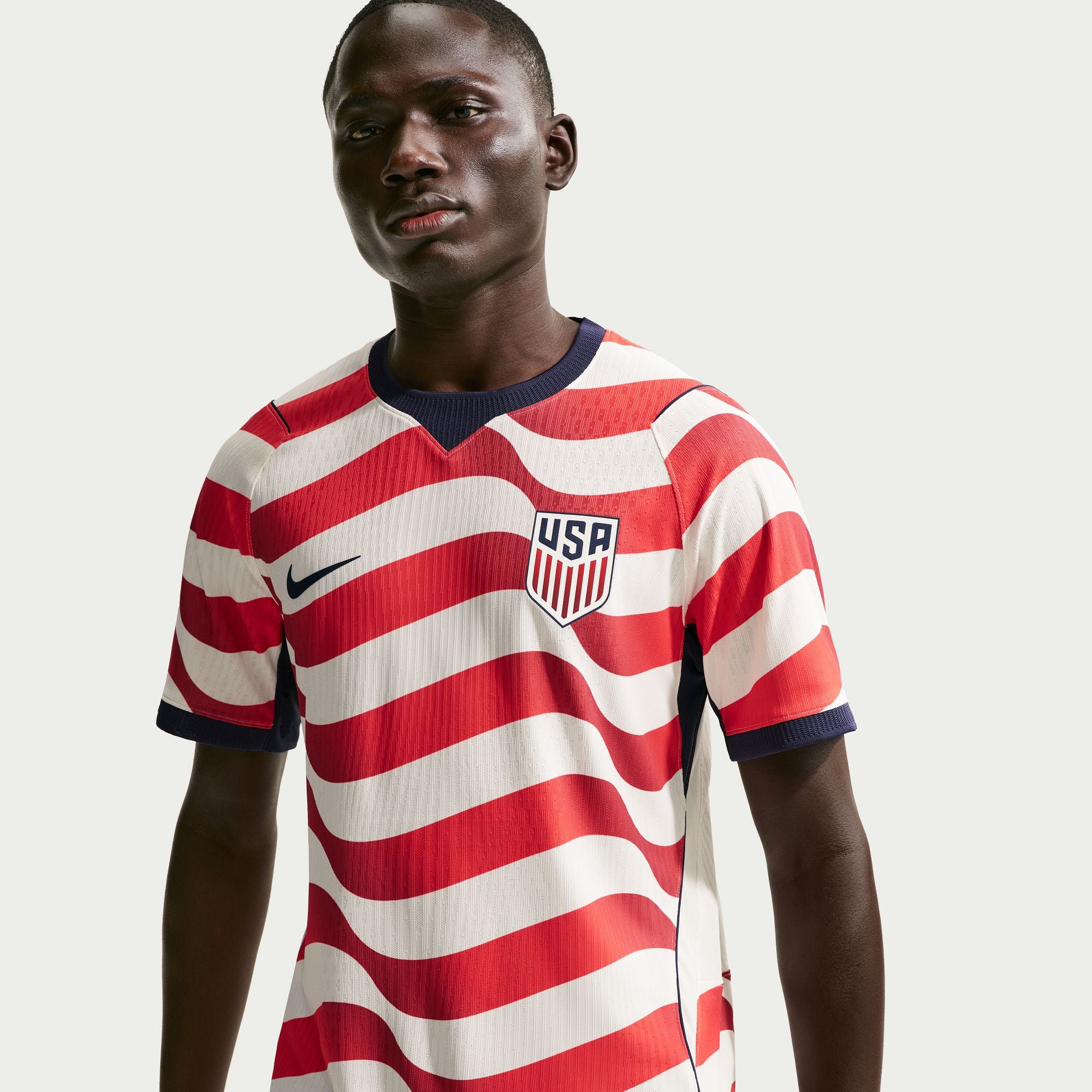 Nike USA 2026 Match Home Men's Nike Aero-FIT Soccer Authentic Jersey - IB5183-133-NIKE by Nike | Available at Niky's Sports