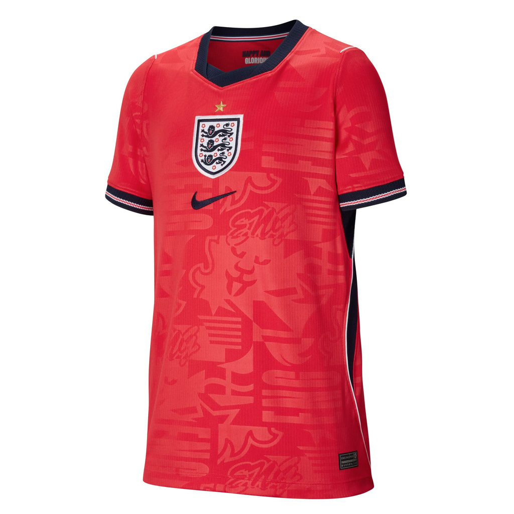 Nike England 2026 Stadium Away Big Kids' Nike Dri-FIT Soccer Replica Jersey - IB5197-624-NIKE by Nike | Available at Niky's Sports
