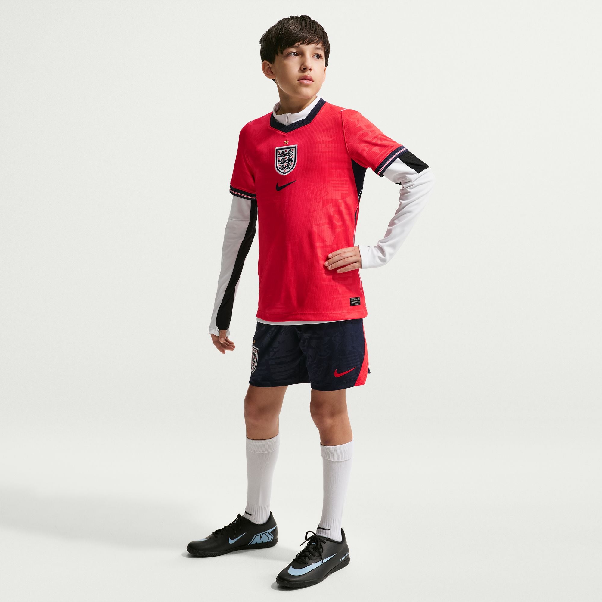 Nike England 2026 Stadium Away Big Kids' Nike Dri-FIT Soccer Replica Jersey - IB5197-624-NIKE by Nike | Available at Niky's Sports