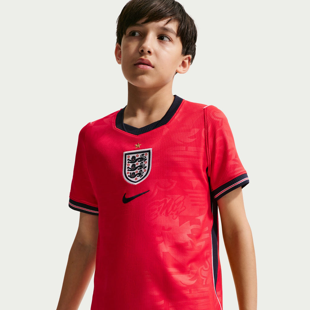Nike England 2026 Stadium Away Big Kids' Nike Dri-FIT Soccer Replica Jersey - IB5197-624-NIKE by Nike | Available at Niky's Sports