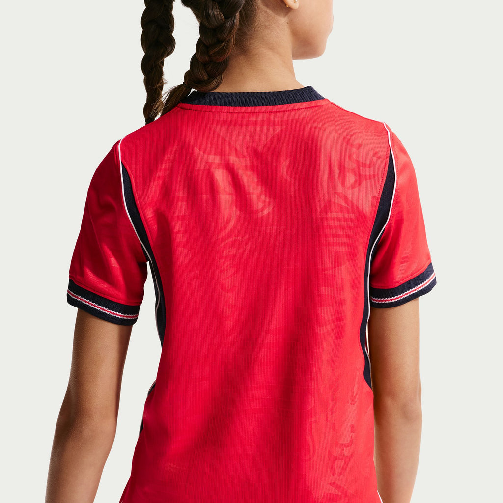 Nike England 2026 Stadium Away Big Kids' Nike Dri-FIT Soccer Replica Jersey - IB5197-624-NIKE by Nike | Available at Niky's Sports