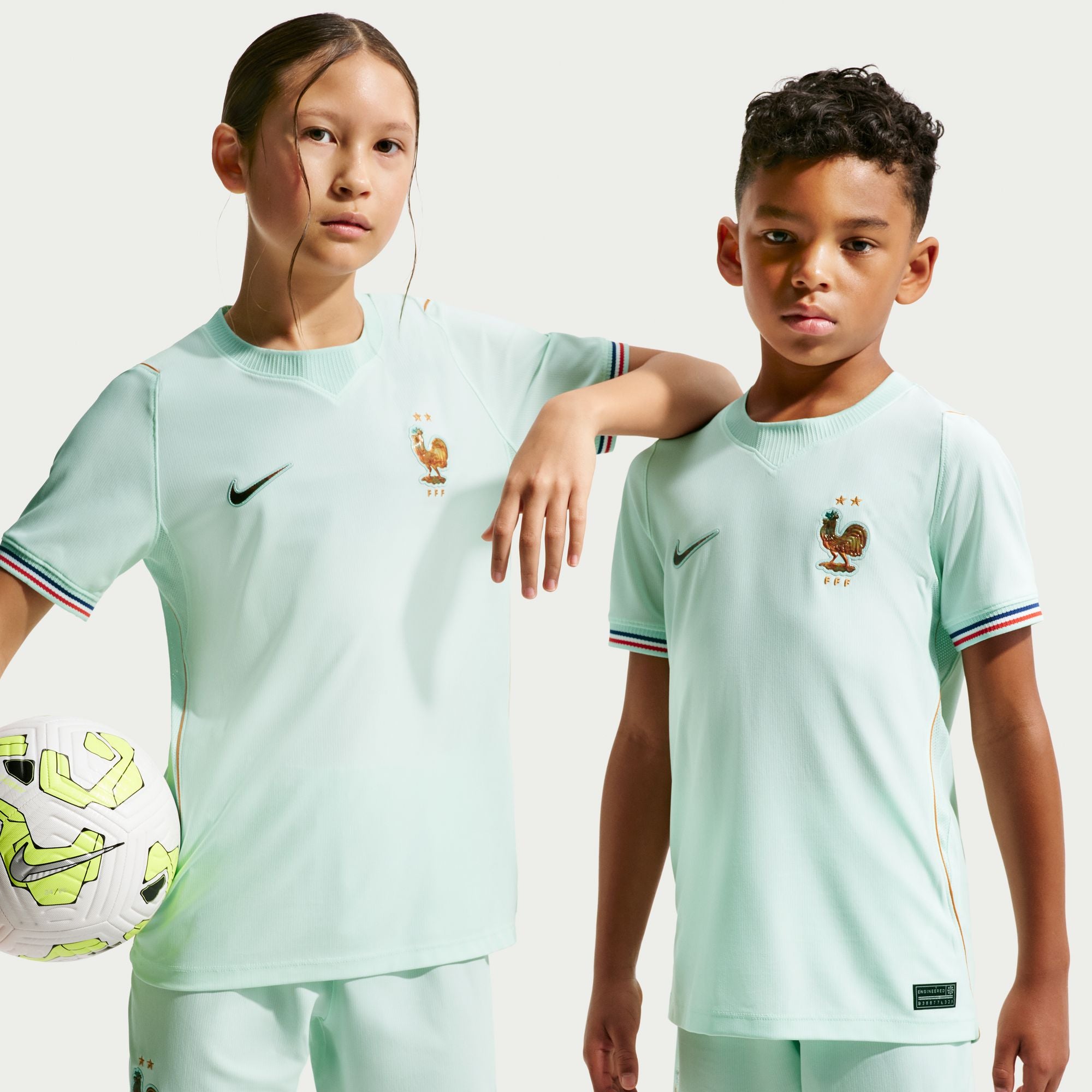 Nike France 2026 Stadium Away Big Kids' Dri-FIT Soccer Replica Jersey - IB5202-394-NIKE by Nike | Available at Niky's Sports