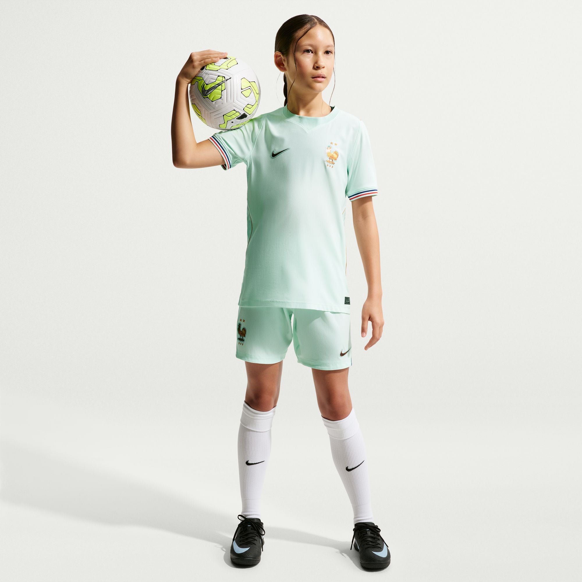 Nike France 2026 Stadium Away Big Kids' Dri-FIT Soccer Replica Jersey - IB5202-394-NIKE by Nike | Available at Niky's Sports
