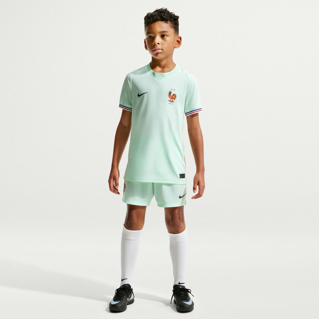 Nike France 2026 Stadium Away Big Kids' Dri-FIT Soccer Replica Jersey - IB5202-394-NIKE by Nike | Available at Niky's Sports