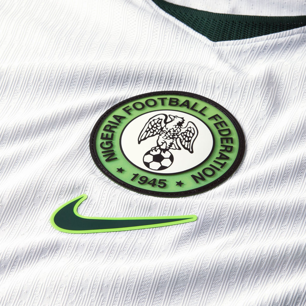 Nike Nigeria 2026 Match Away Men's Nike Aero-FIT Soccer Authentic Jersey - IB5205-100-NIKE by Nike | Available at Niky's Sports