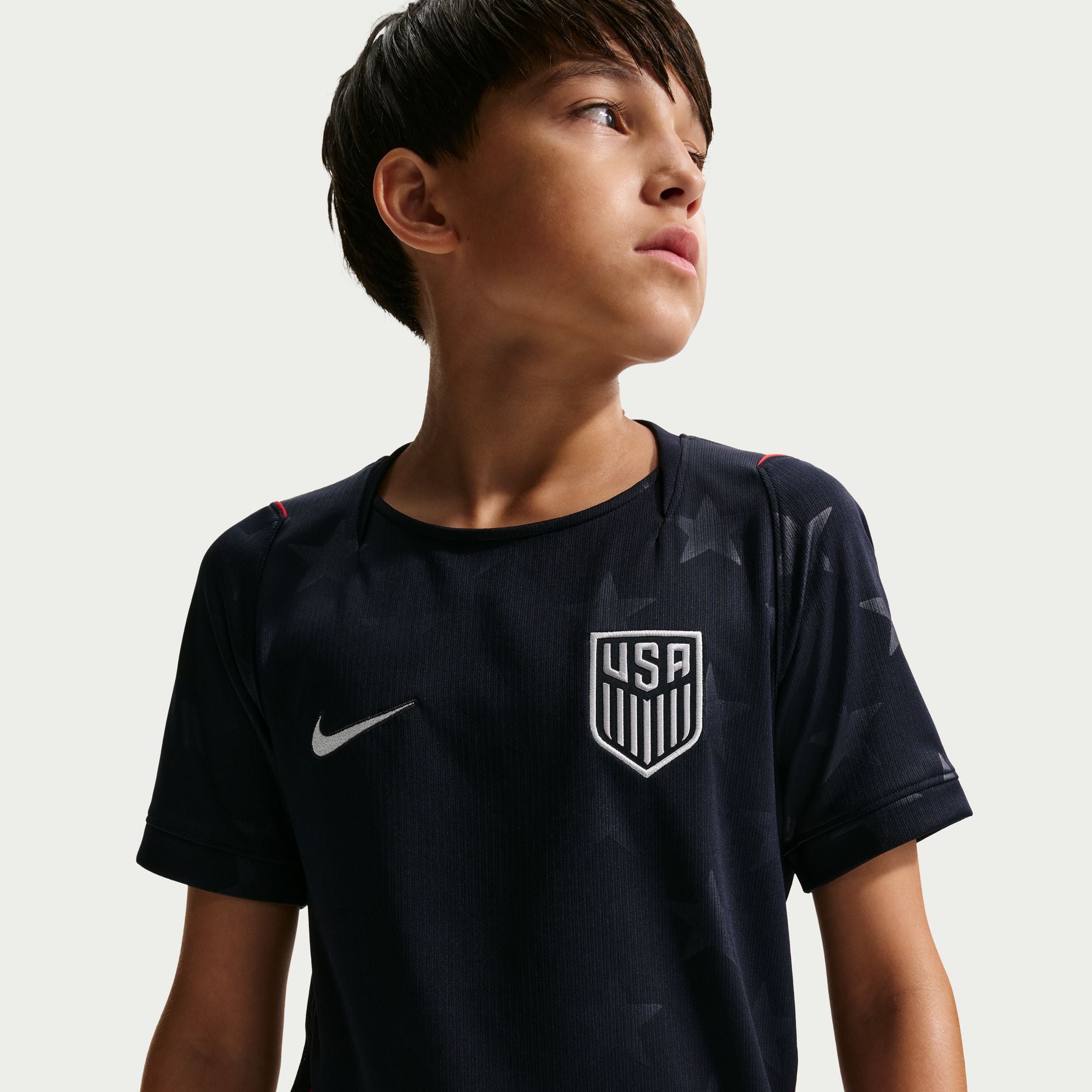 Nike USA 2026 Stadium Away Big Kids' Dri-FIT Soccer Replica Jersey
