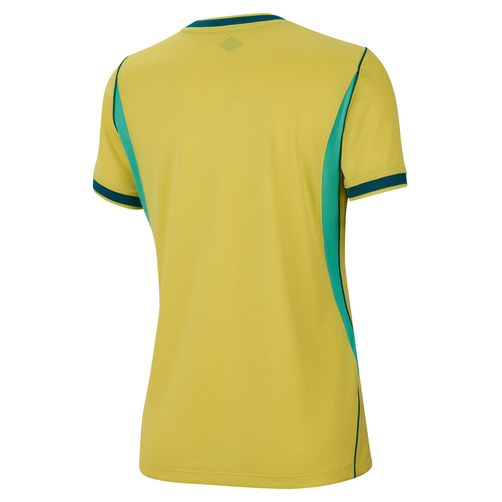 Nike  Brazil 2026 Stadium Home Women's Nike Dri-FIT Soccer Replica Jersey - IB5280-724-NIKE by Nike | Available at Niky's Sports