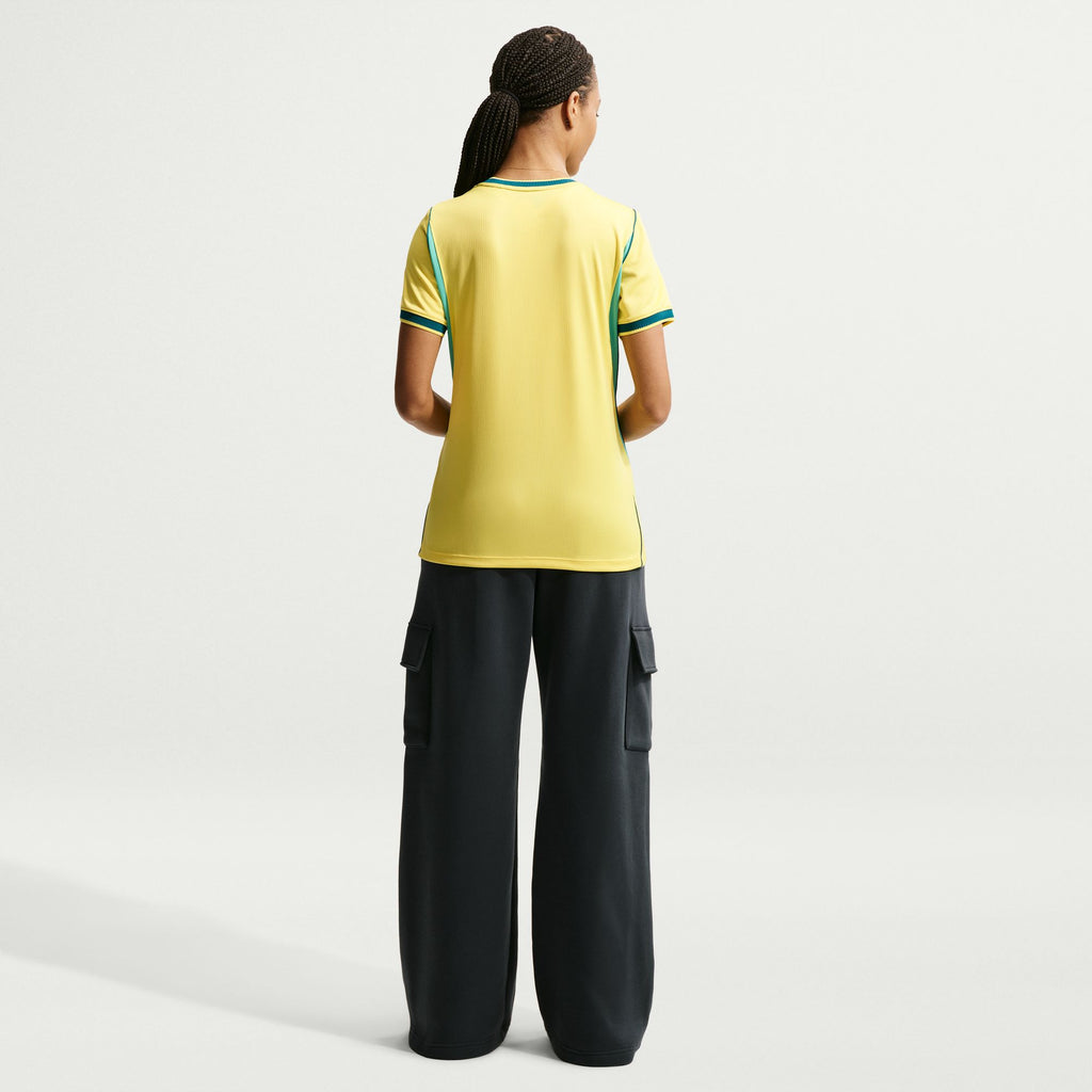 Nike  Brazil 2026 Stadium Home Women's Nike Dri-FIT Soccer Replica Jersey - IB5280-724-NIKE by Nike | Available at Niky's Sports