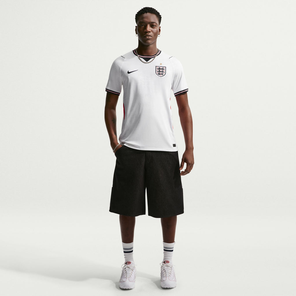 Nike England 2026 Stadium Home Men's Nike Dri-FIT Soccer Replica Jersey - IB5290-100-NIKE by Nike | Available at Niky's Sports