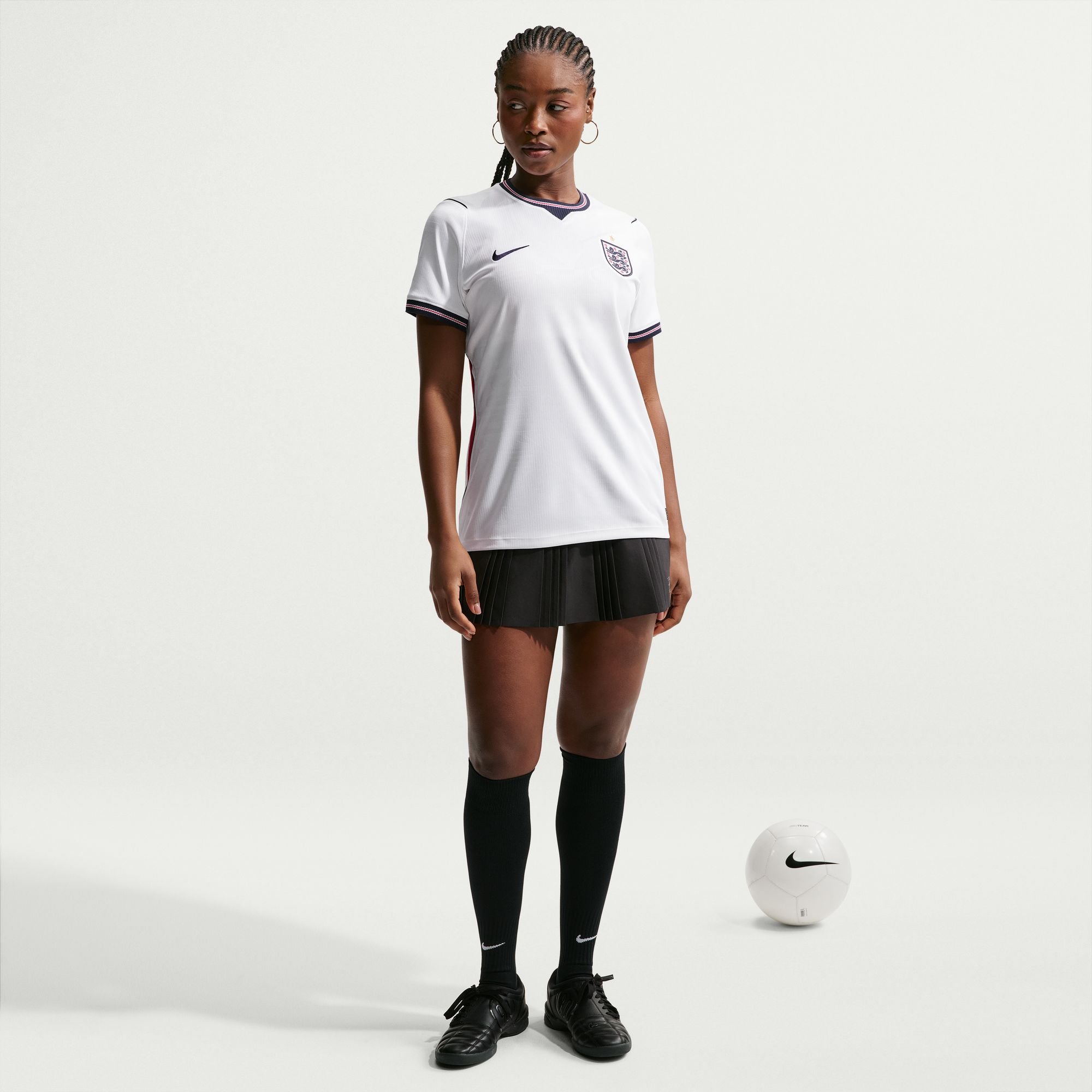 Nike England 2026 Stadium Home Women's Nike Dri-FIT Soccer Replica Jersey