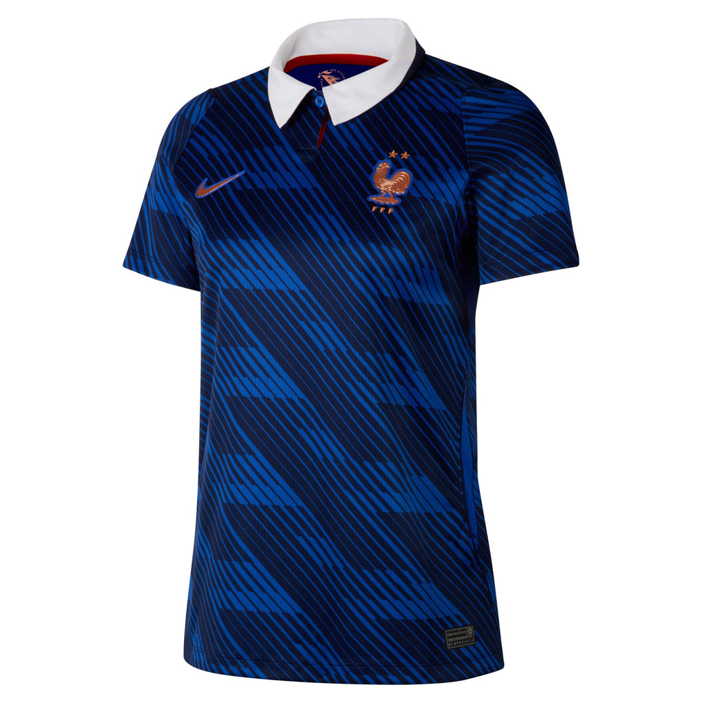Nike France 2026 Stadium Home Women's Nike Dri-FIT Soccer Replica Jersey