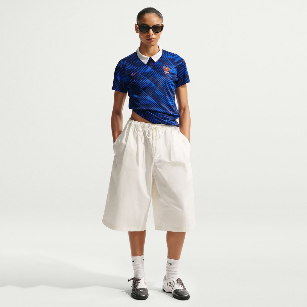 Nike France 2026 Stadium Home Women's Nike Dri-FIT Soccer Replica Jersey