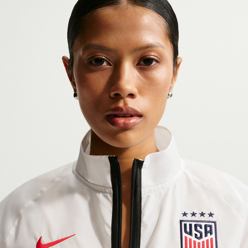 Nike USMNT Women's Nike Dri-FIT Soccer Anthem Jacket - IB5906-133-NIKE by Nike | Available at Niky's Sports