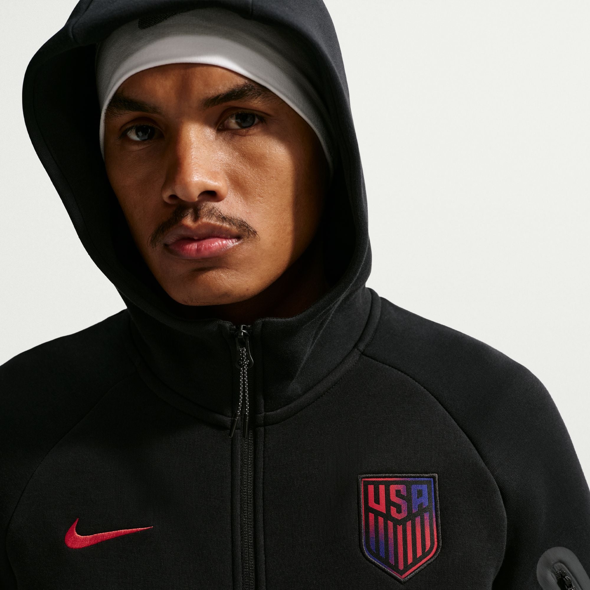 Nike USMNT Tech Fleece Windrunner Men's Nike Soccer Full-Zip Hoodie