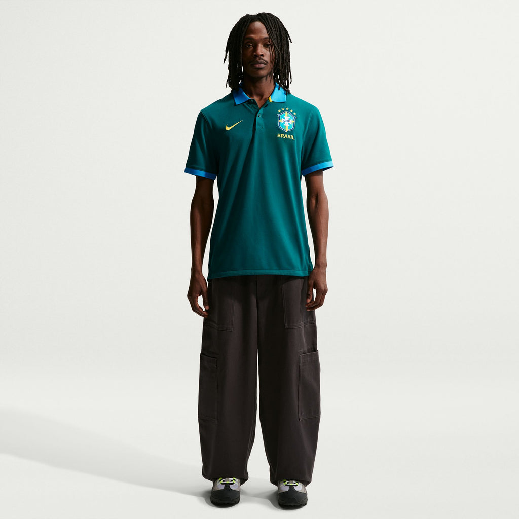 Nike Brazil The Nike Polo Men's Nike Dri-FIT Soccer Polo