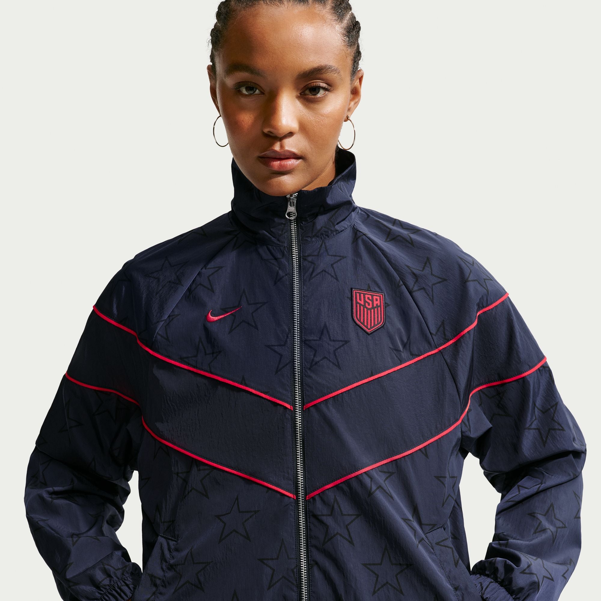 Nike USMNT Windrunner Women's Nike Soccer UV Woven Jacket