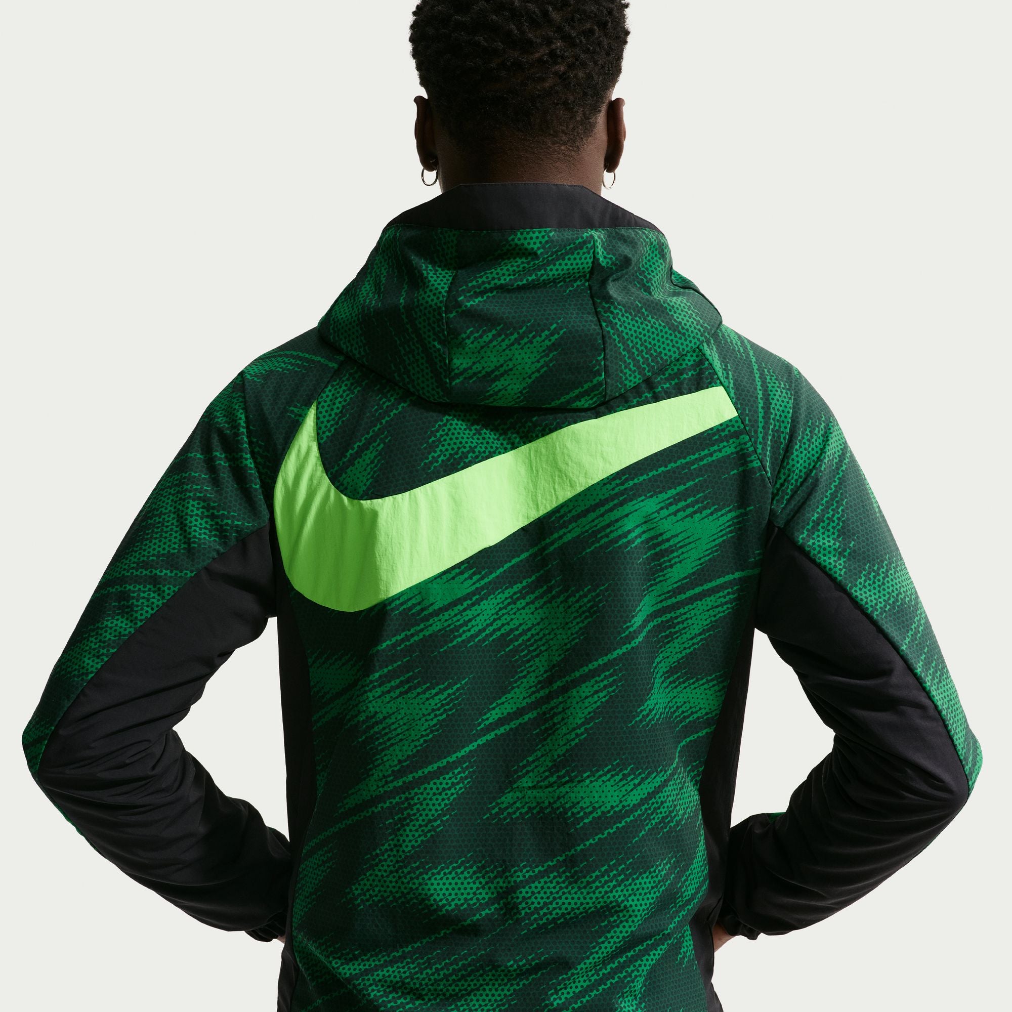 Nike Nigeria AWF Men's Nike Soccer Woven Jacket - IB6335-397-NIKE by Nike | Available at Niky's Sports