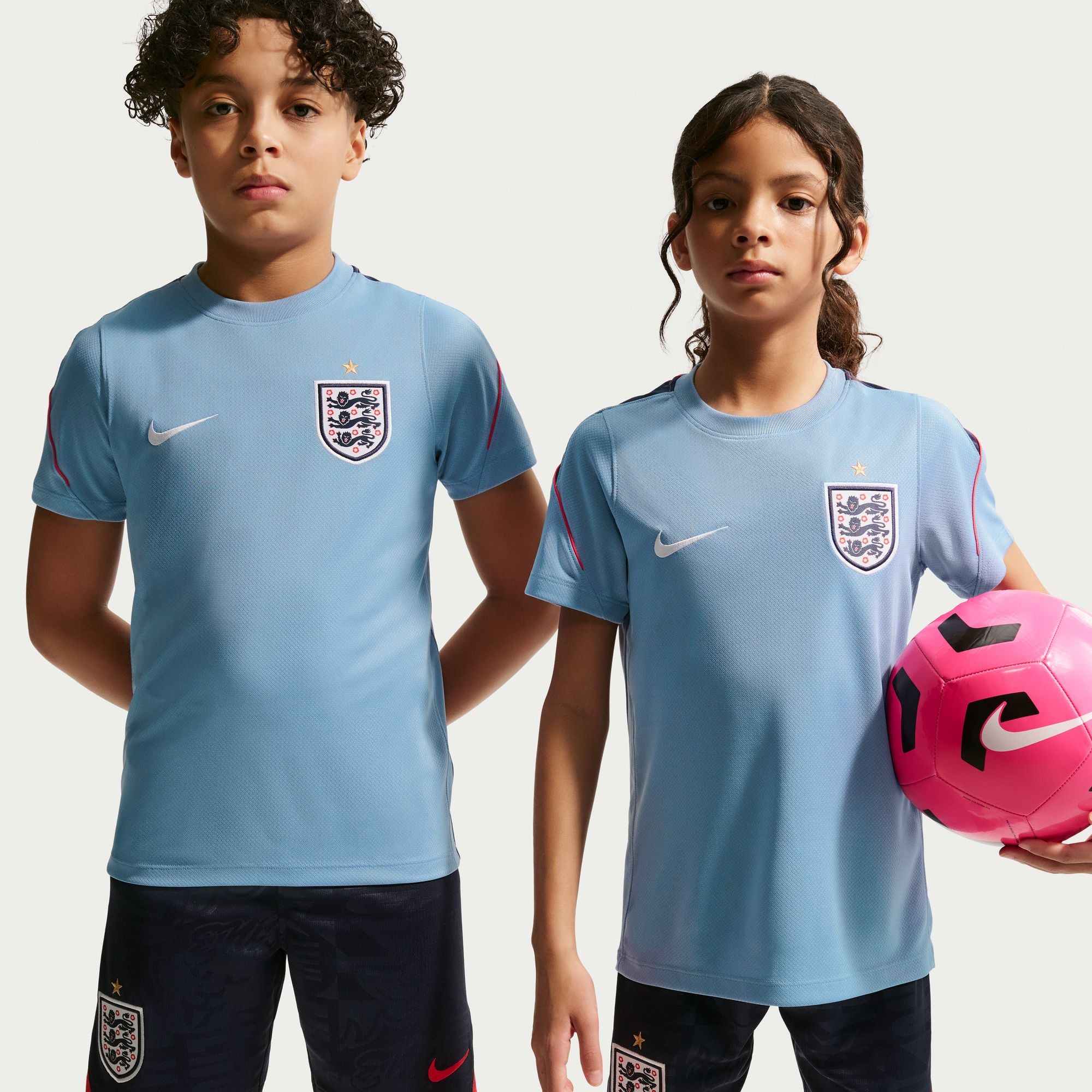 Nike England Strike Big Kids' Soccer Dri-FIT Short-Sleeve Top - IB7981-486-NIKE by Nike | Available at Niky's Sports