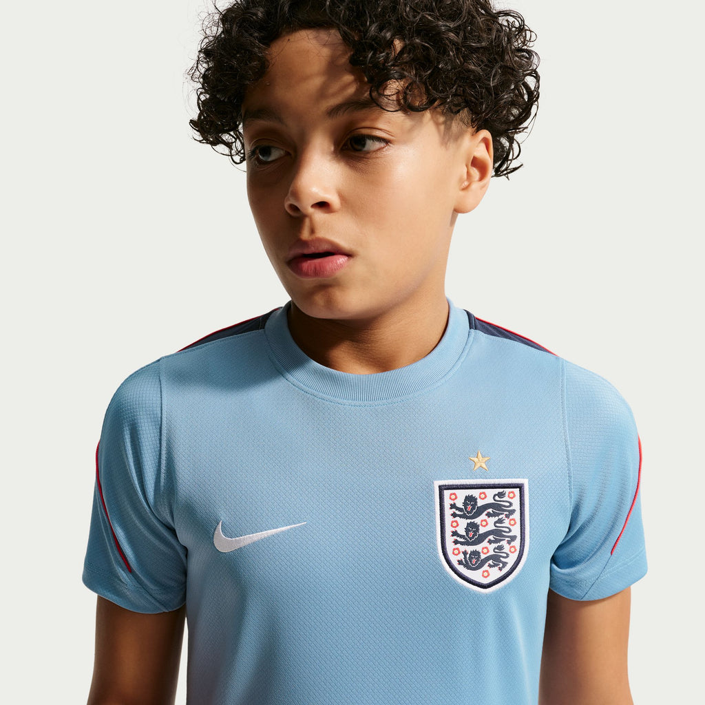 Nike England Strike Big Kids' Soccer Dri-FIT Short-Sleeve Top - IB7981-486-NIKE by Nike | Available at Niky's Sports
