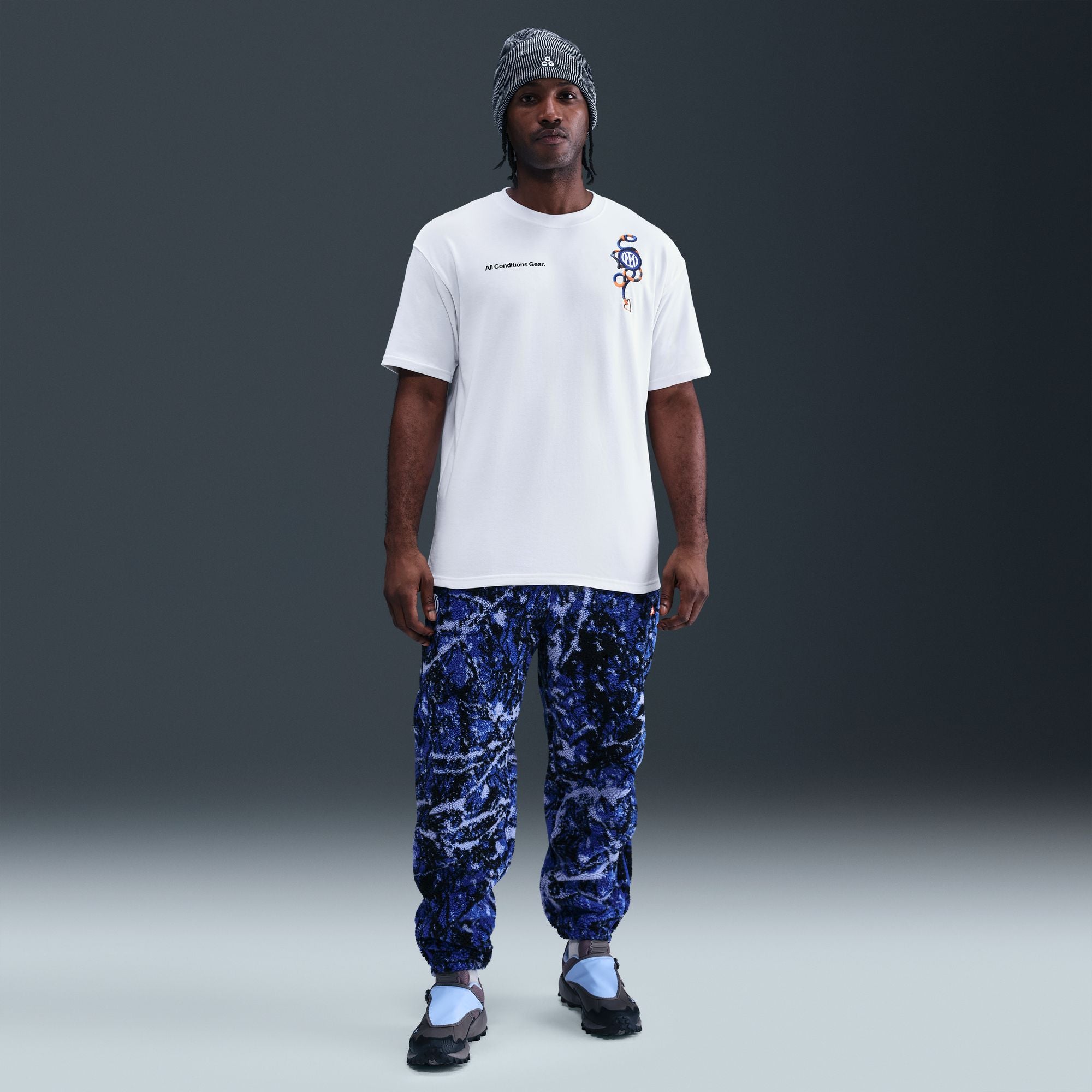 Nike Inter Milan Men's Nike ACG Soccer T-Shirt - IF0513-100-NIKE by Nike | Available at Niky's Sports
