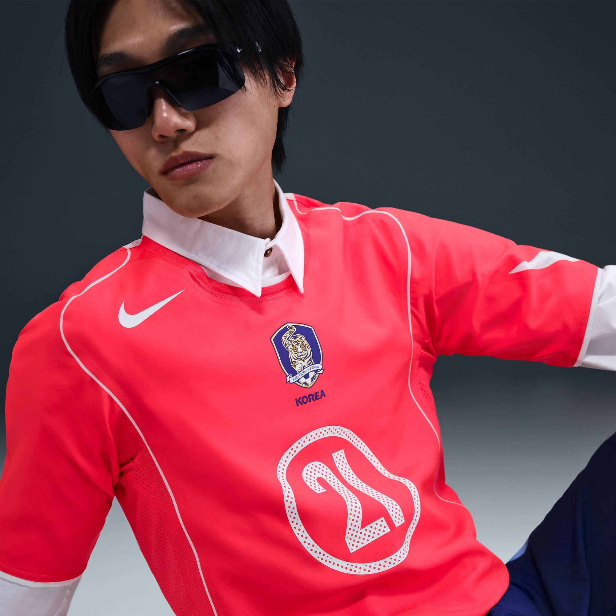 Nike South Korea 2004 Park Ji-Sung Total 90 Reissue Men’s Jersey - IF2943-679-NIKE by Nike | Available at Niky's Sports