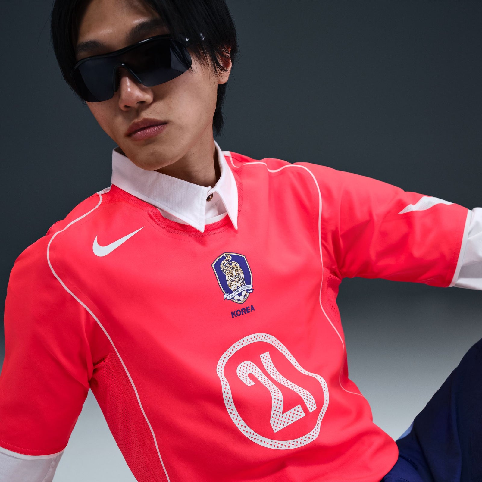 Nike South Korea 2004 Park Ji-Sung Total 90 Reissue Men’s Jersey - IF2943-679-NIKE by Nike | Available at Niky's Sports