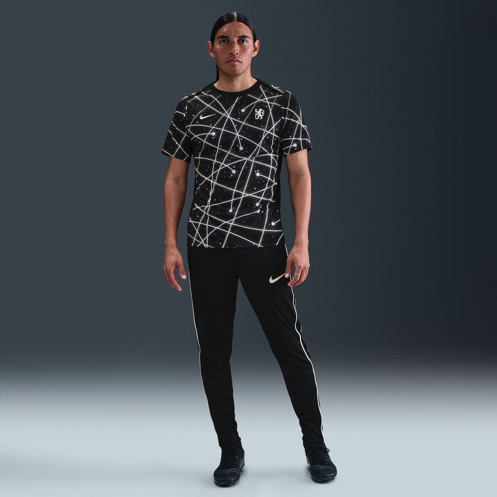 Nike Chelsea FC Academy Pro Men's Dri-FIT Soccer CWC Pre-Match Short-Sleeve Top - IF3967-010-NIKE by Nike | Available at Niky's Sports