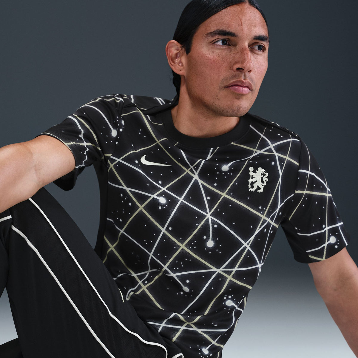 Nike Chelsea FC Academy Pro Men's Dri-FIT Soccer CWC Pre-Match Short-Sleeve Top - IF3967-010-NIKE by Nike | Available at Niky's Sports