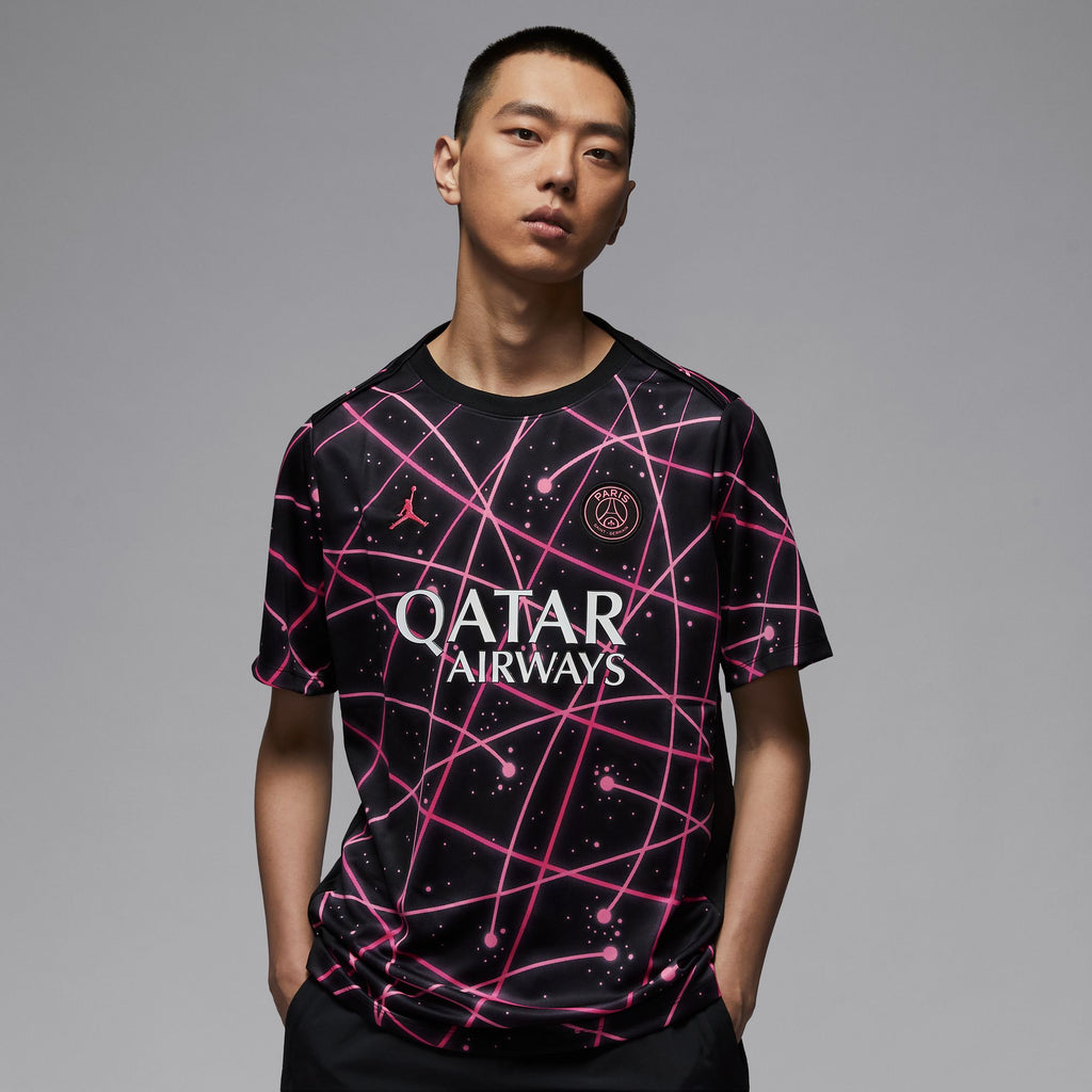 Nike Paris Saint-Germain Academy Pro Men's Dri-FIT Soccer CWC Pre-Match Short-Sleeve Top - IF3971-011-NIKE by Nike | Available at Niky's Sports