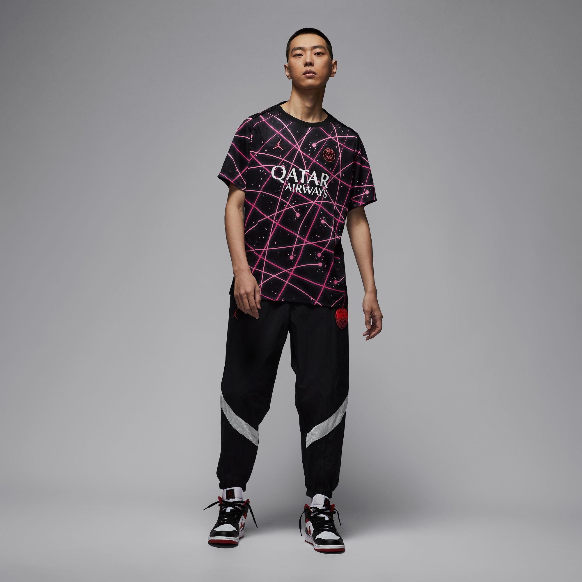 Nike Paris Saint-Germain Academy Pro Men's Dri-FIT Soccer CWC Pre-Match Short-Sleeve Top - IF3971-011-NIKE by Nike | Available at Niky's Sports