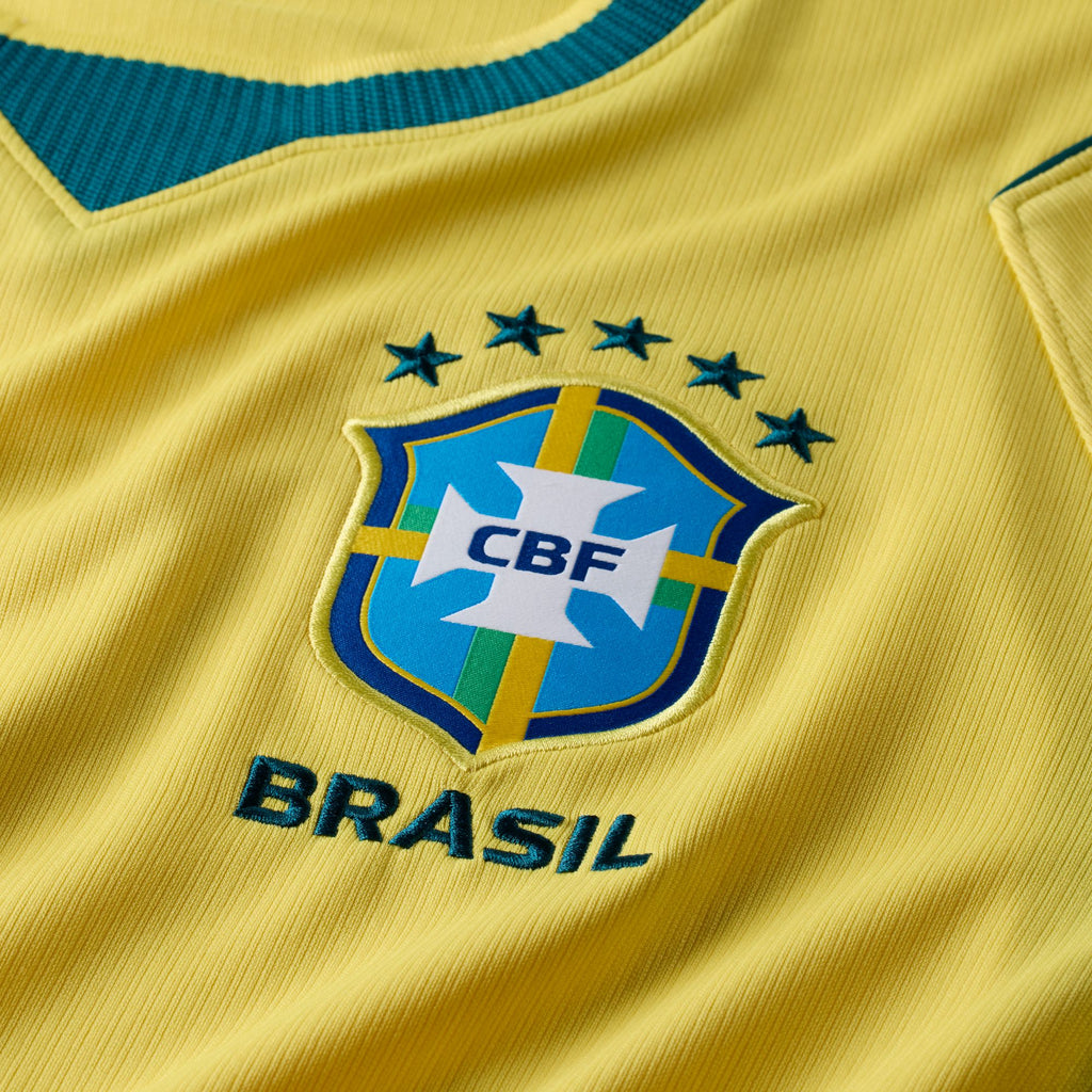 Nike Brazil 2026 Stadium Home Men's Nike Dri-FIT Soccer Replica Jersey - IF7054-724-NIKE by Nike | Available at Niky's Sports