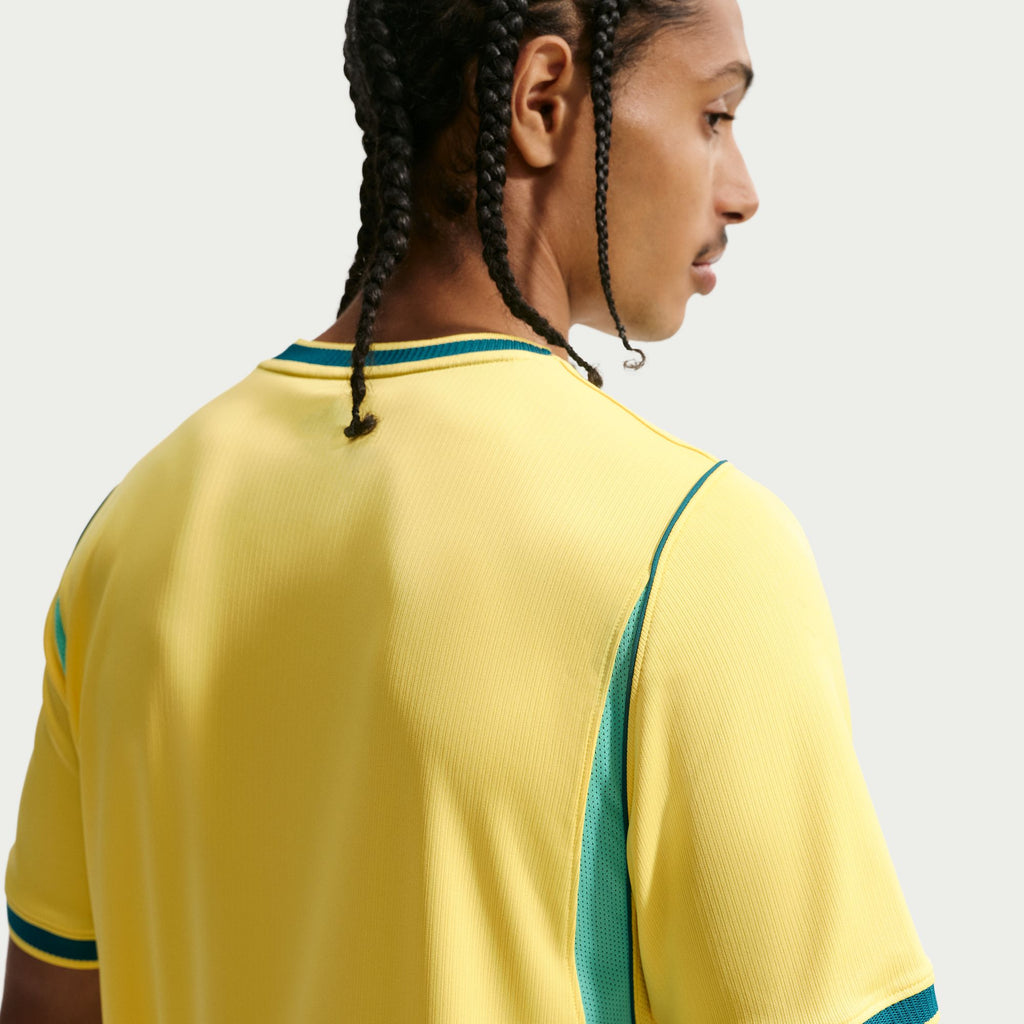 Nike Brazil 2026 Stadium Home Men's Nike Dri-FIT Soccer Replica Jersey - IF7054-724-NIKE by Nike | Available at Niky's Sports