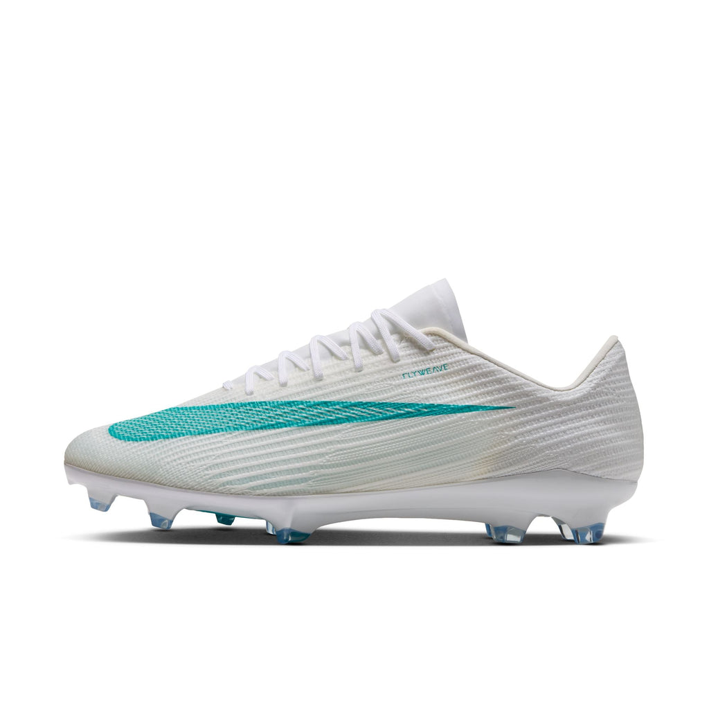 Nike Mercurial Superfly 11 Pro FG cleats in White/Dusty Cactus – side view