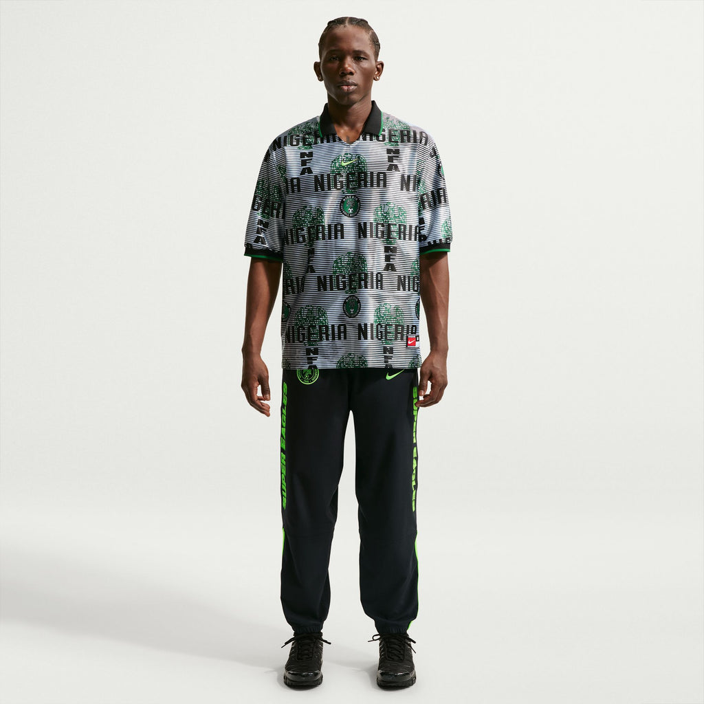Nike Nigeria Energy Men's Nike Dri-FIT Short-Sleeve Soccer Top - IH1278-100-NIKE by Nike | Available at Niky's Sports